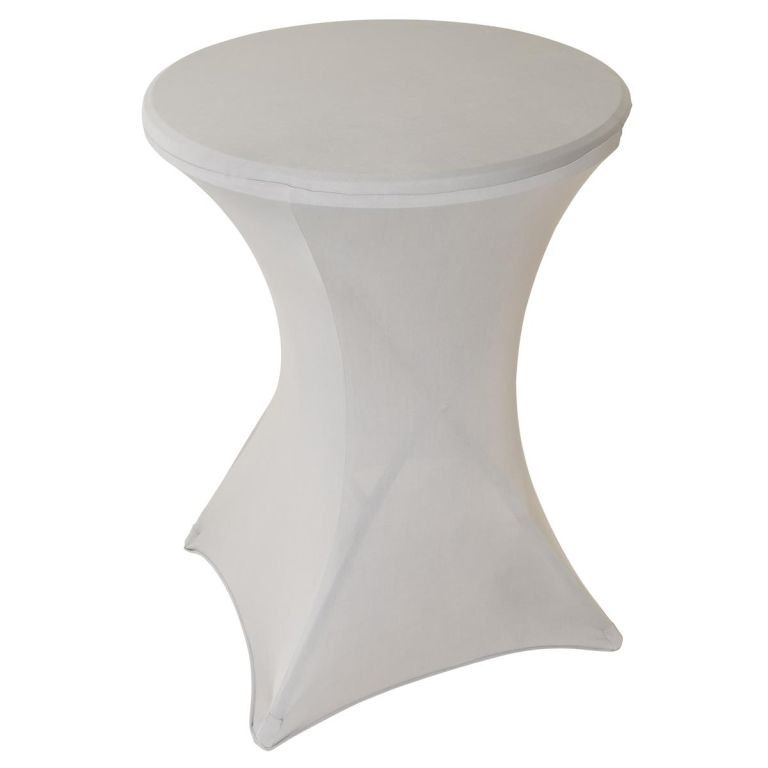 Pokrowiec na wysoki stół, elastyczny, 80 x 80 x 110 cm szary